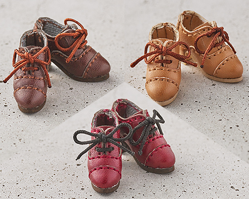 Harmonia bloom Shoe Series (Short Boots: Dark Brown/Beige/Wine Red)